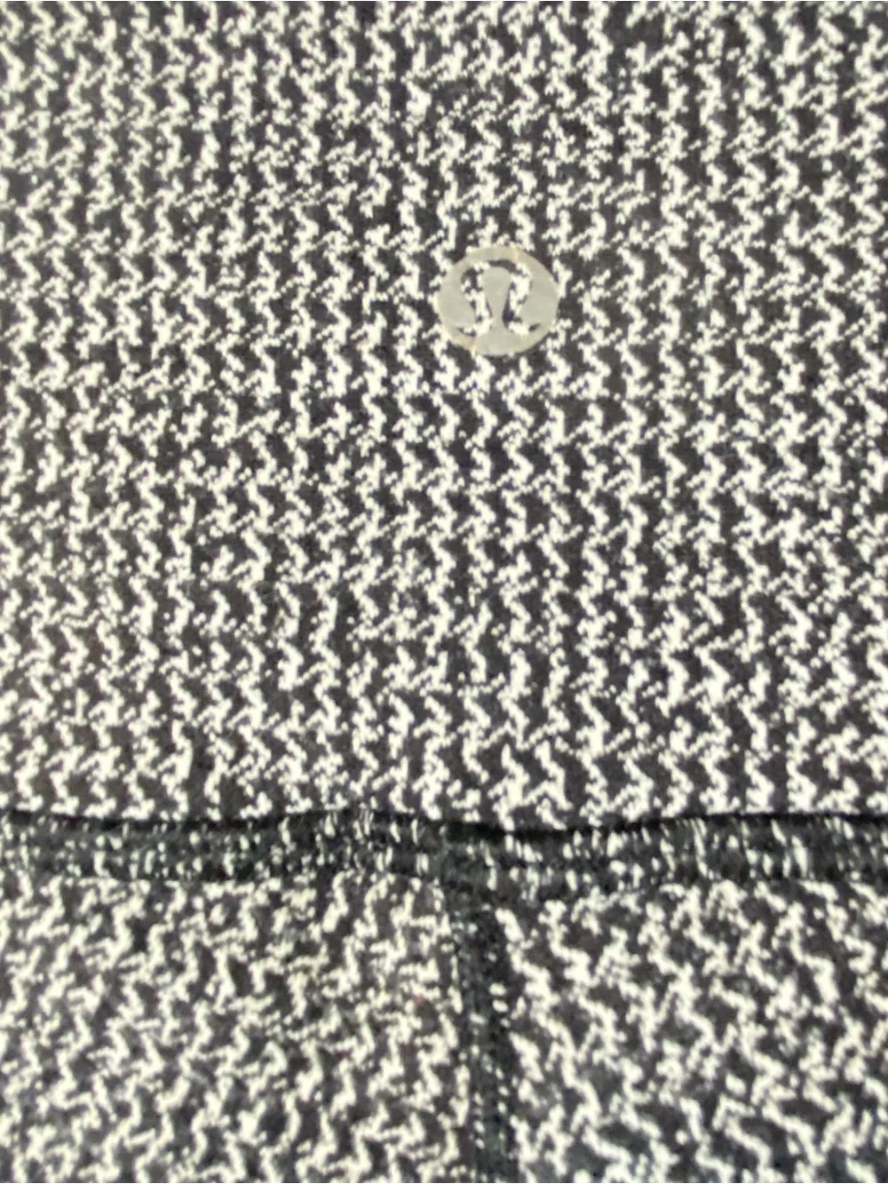 lululemon Wunder Under Crop High-Rise Leggings, Houndstooth, size 6